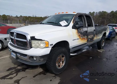 2003 Dodge Ram 2500 Slt/Laramie/St z USA, uszkodzony, nr VIN 3D7KU28DX3G830667